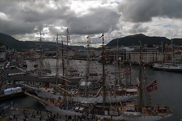 Image showing Bergen, the old Hanseatic town