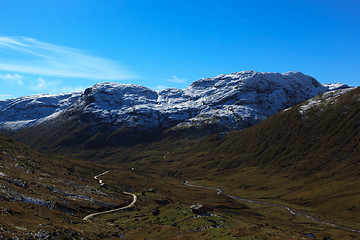 Image showing Norwegian autumn landscape