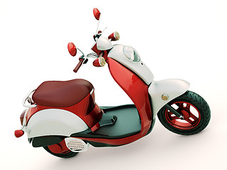 Image showing Classic scooter