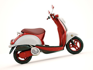 Image showing Classic scooter