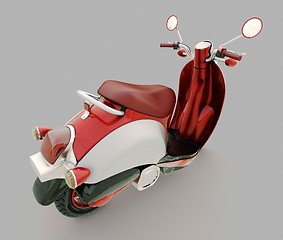 Image showing Classic scooter