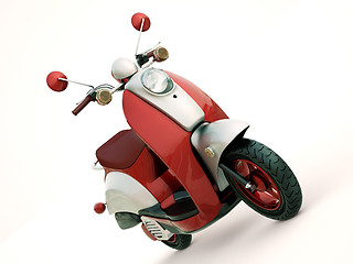 Image showing Classic scooter