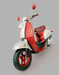 Image showing Classic scooter