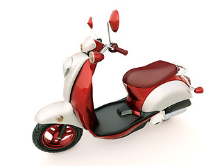 Image showing Classic scooter