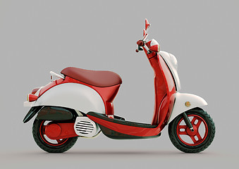 Image showing Classic scooter