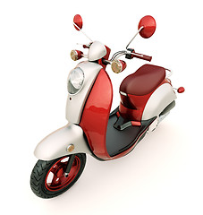 Image showing Classic scooter