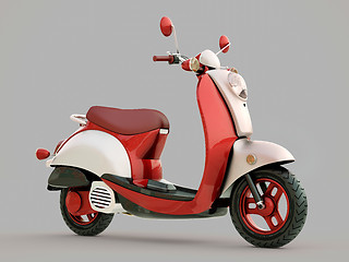 Image showing Classic scooter