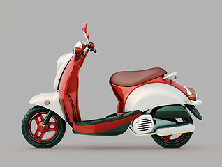 Image showing Classic scooter