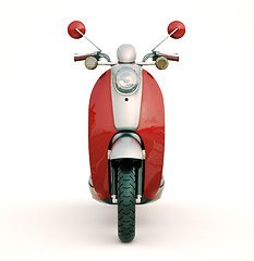 Image showing Classic scooter