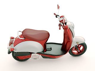 Image showing Classic scooter