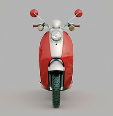 Image showing Classic scooter