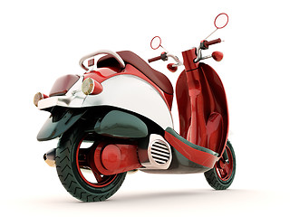 Image showing Classic scooter