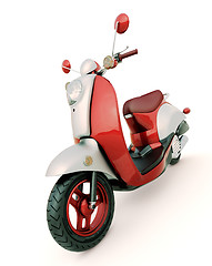 Image showing Classic scooter