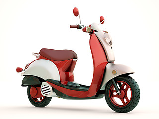 Image showing Classic scooter