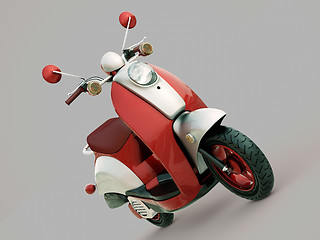 Image showing Classic scooter