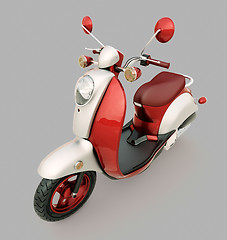 Image showing Classic scooter