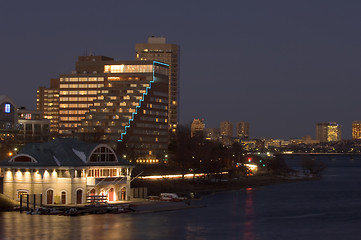 Image showing Cambridge at night