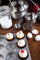 Image showing Baking Gourmet Cupcakes