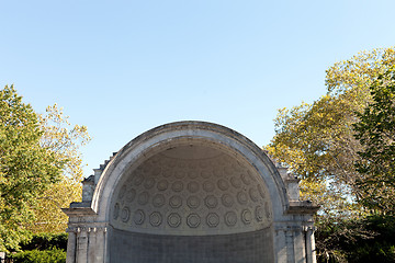 Image showing Naumburg Bandshell Theatre Stage