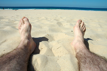 Image showing relaxing