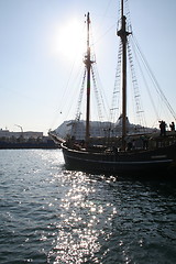 Image showing Sailing wessel