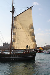 Image showing Sunny sail