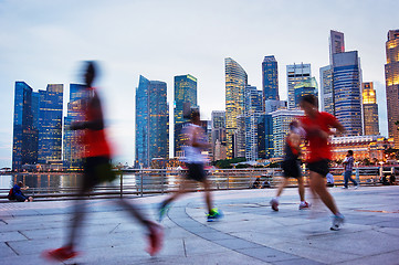 Image showing Running Singapore