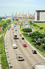 Image showing Singapore's highway