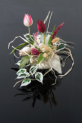 Image showing artificial flowers