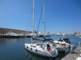 Image showing Harbor, Genoa