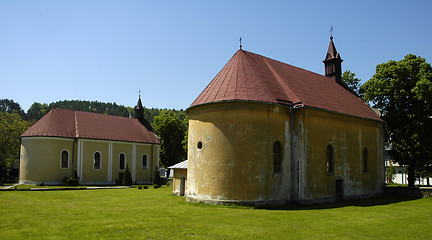 Image showing chapels