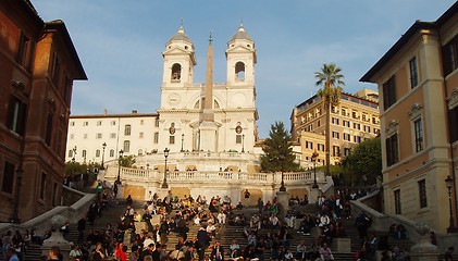 Image showing Spanish Steps, Rome