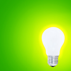 Image showing White bulb