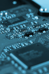 Image showing Electronic circuit board