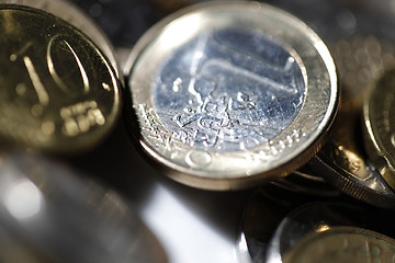 Image showing Coins - Close up 