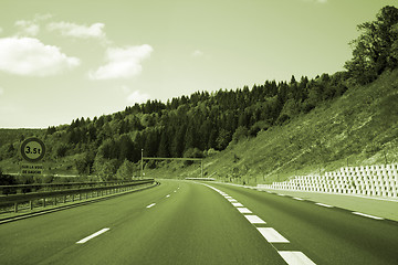 Image showing Empty street