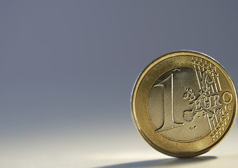 Image showing One euro coin 