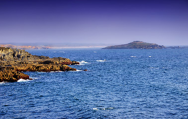 Image showing Sea and island near Porto Covo village