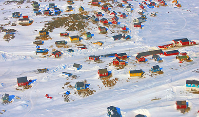 Image showing greenland village