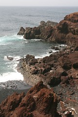 Image showing Lanzarote coast