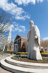 Image showing Noah Webster Statue