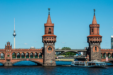 Image showing Oberbaum bridge