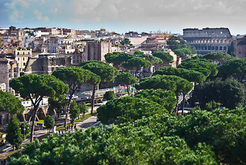 Image showing Via dei Fori Imperiali