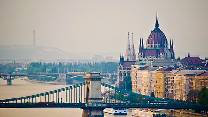 Image showing View of Budapest