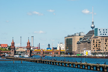 Image showing Oberbaum bridge