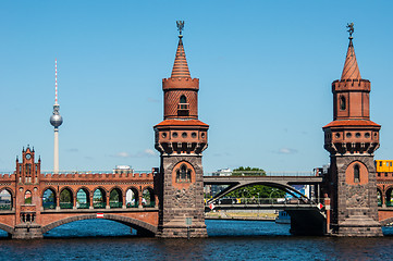 Image showing Oberbaum bridge