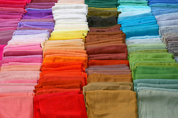 Image showing Scarves palette