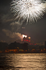 Image showing Rhein in Flammen