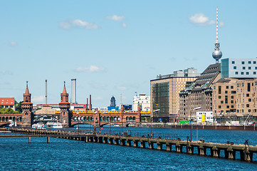 Image showing Oberbaum bridge