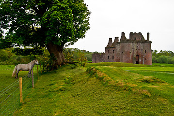 Image showing Caerlaverock Castle